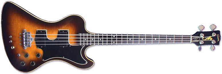 1981 Gibson RD Artist bass guitar - Antique Sunburst, Curly Maple Top