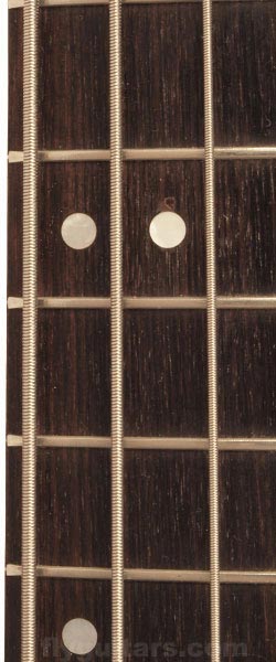 Gibson Victory Standard fingerboard with offset position markers