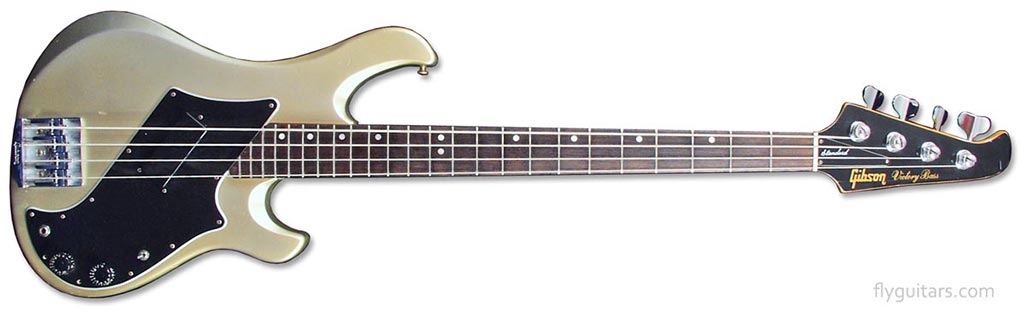 1981 Gibson Victory bass, Silver finish