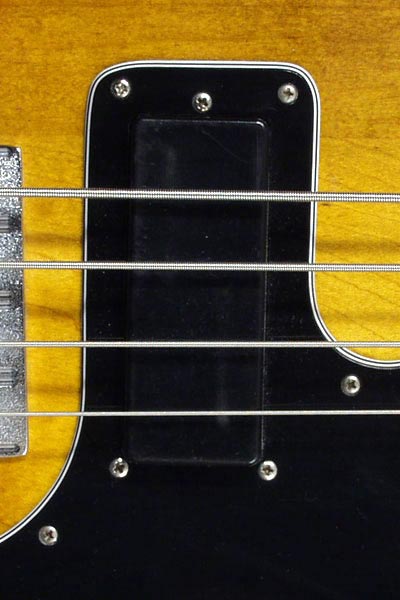 1982 Gibson Victory Artist. Close up of a series VIIIB humbucker