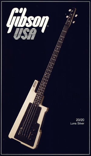 The 1988 Gibson catalogue shows a Luna Silver 20/20