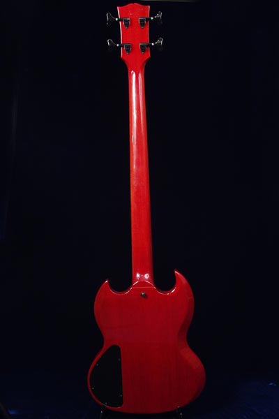 2000 Gibson SG-Z bass reverse body detail