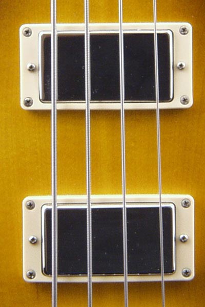 2001 Gibson Les Paul Standard TB plus humbucker details