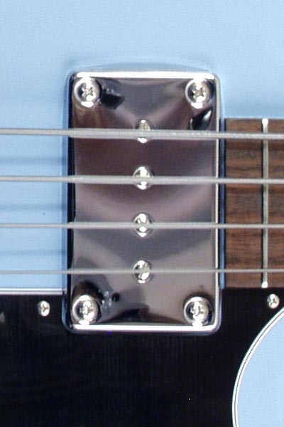 2006 SG Reissue bass. TB Plus neck humbucker detail.