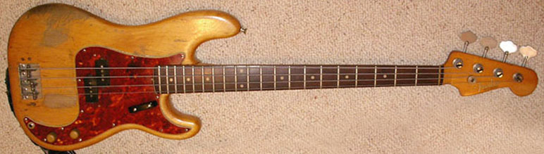 1961 blonde Fender Precision