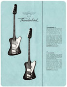Gibson Thunderbird from the 1964 Gibson catalog