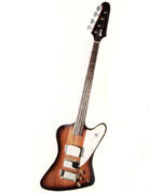 1977 Gibson Thunderbird from the 1977 Gibson new models catalog