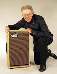 Promo shot for the Aguilar DB-285-JC amplifier