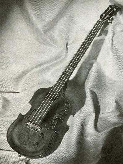 The Gibson EB bass from the 1955 Gibson catalog