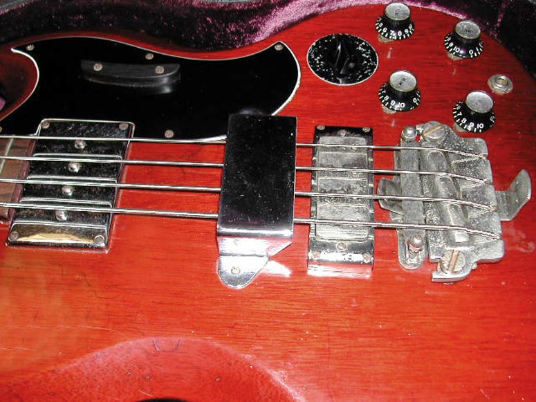 1963 Gibson EB3 bass guitar