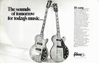 1972 Gibson Les Paul Triumph Ad