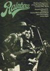 Original programme for Mountain and the Jimmy McCulloch band at the Rainbow theatre London, 1972