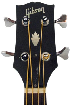 1971 Gibson Triumph bass prototype - headstock detail