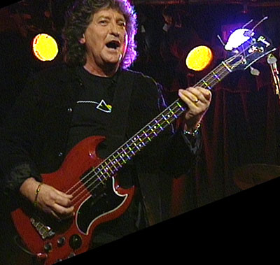 Bob Daisley with 1961 Gibson EB3 bass