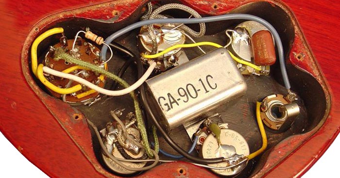 1964 Gibson EB3 circuit
