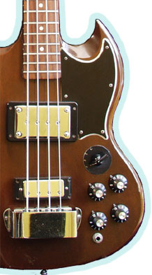 1972 Gibson EB3 in walnut