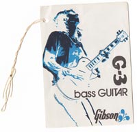 Gibson G3 hangtag