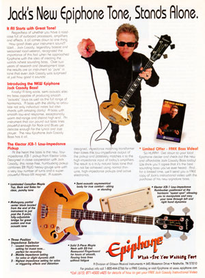 Jack Casady Epiphone advert