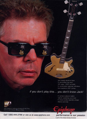 Jack Casady Epiphone advert