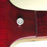 Gibson EB bass heel (1966-68)