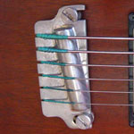 Gibson six string bass bar bridge