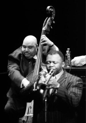 Ralphe Armstrong & Dwight Adams - live with James Carter (The Egg, Albany, New York, 2006). Photo Albert Brooks, courtesy albanyjazz.com