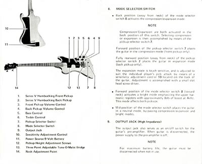 1977 RD 77 bass users manual