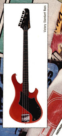 1986 Victory Standard bass in Ferrari Red