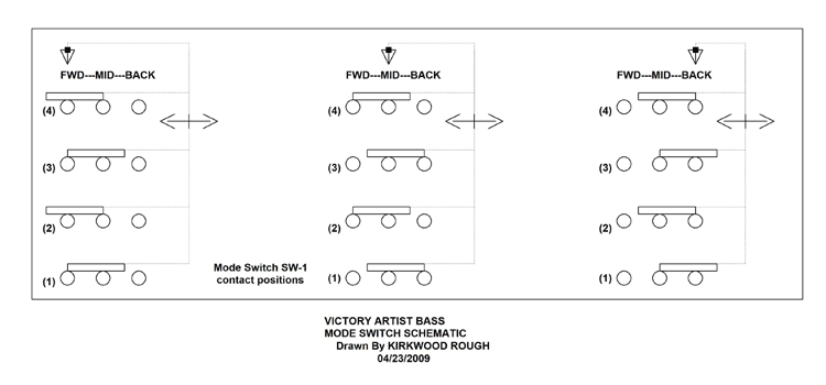 Gibson Victory Artist Circuit Schematic - Switch