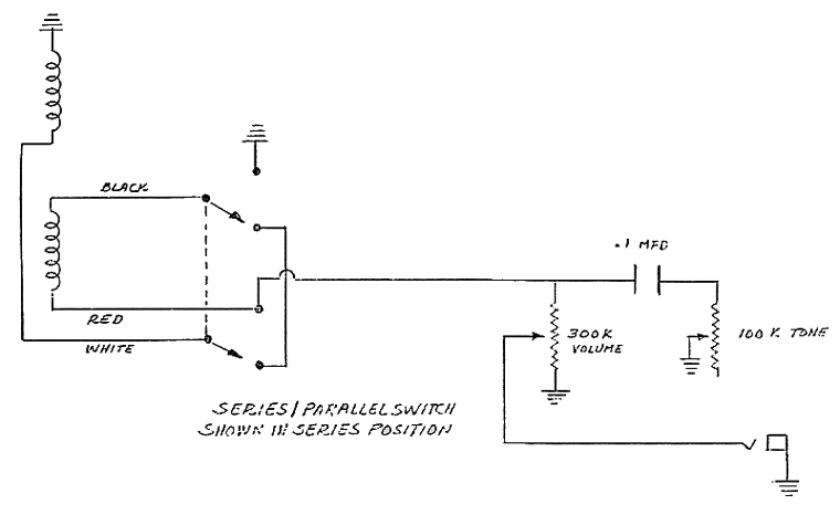 Gibson Victory Standard circuit schematic