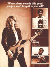 1981 advert for the Gibson Victory